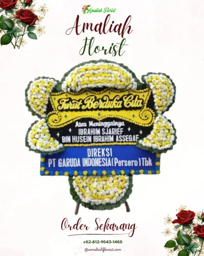 Papan Bunga Duka di Sangkanjaya